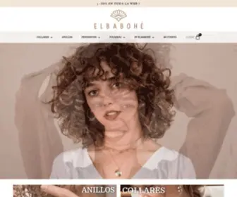 Elbabohe.com(➤Joyería de Plata fina) Screenshot