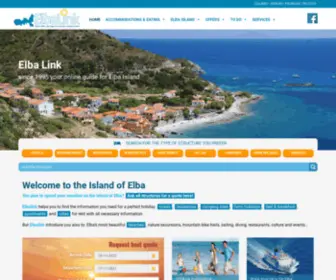 Elbalink.co.uk(Elbalink helps you to find the information you need for a perfect holiday) Screenshot