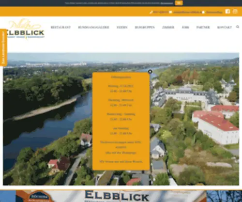 Elbblick-Pillnitz.de(Pillnitzer Elbblick) Screenshot