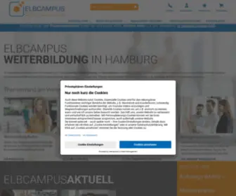 Elbcampus.de(Weiterbildung hamburg am elbcampus) Screenshot
