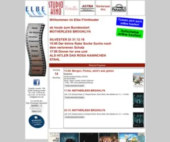 Elbe-Kino.de(Elbe Filmtheater in Hamburg) Screenshot