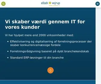 Elbek-Vejrup.dk(Elbek & Vejrup) Screenshot