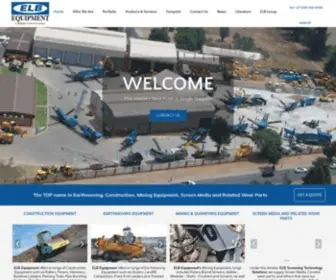 Elbequipment.co.za(ELB Equipment) Screenshot