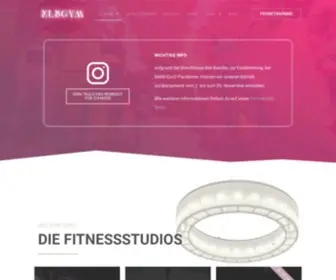 Elbgym.de(Performance Fitnessstudio) Screenshot