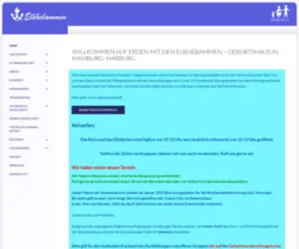 Elbhebammen.de(Geburtshaus Hamburg Harburg Hebammen Elbhebammen) Screenshot