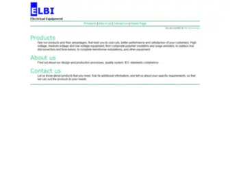 Elbi.co.rs(Elbi) Screenshot