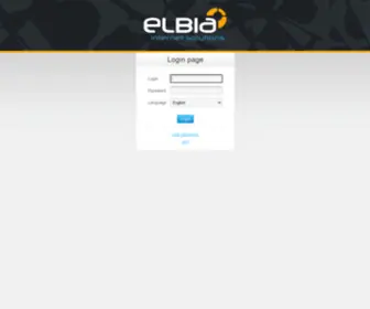 Elbiaadmin.sk(Web Admin) Screenshot