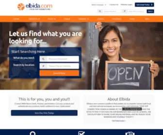Elbida.com(Members Directory) Screenshot