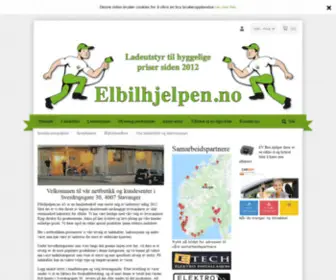 ElbilhJelpen.no(Startside) Screenshot