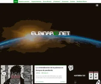 Elbinario.net(Diario independiente copyleft) Screenshot