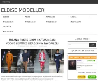Elbisemodelleri.com(Elbise modelleri) Screenshot