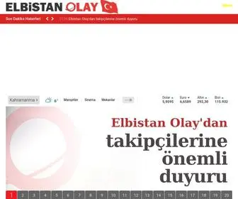 Elbistanolay.com(Elbistan'ın En Büyük İnternet Gazetesi) Screenshot