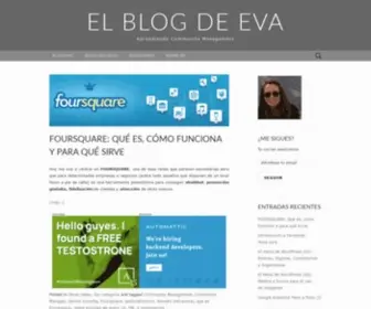 Elblogdeeva.com(El blog de Eva) Screenshot