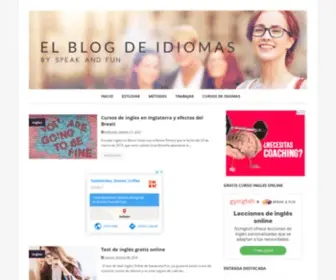 Elblogdeidiomas.com(El Blog de Idiomas) Screenshot