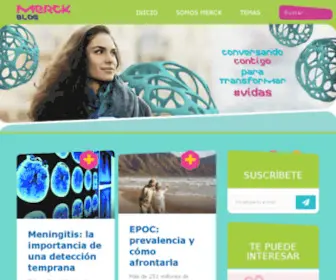 Elblogdemercksalud.es(El blog de Merck Salud) Screenshot