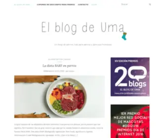 Elblogdeuma.com(El blog de Uma) Screenshot