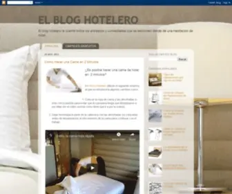 Elbloghotelero.com(EL BLOG HOTELERO) Screenshot