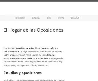 Elblogmz.com(El Hogar de las Oposiciones) Screenshot