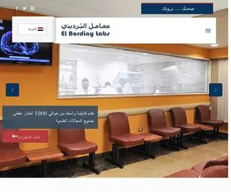Elbordinylabs.com(الرئيسية) Screenshot