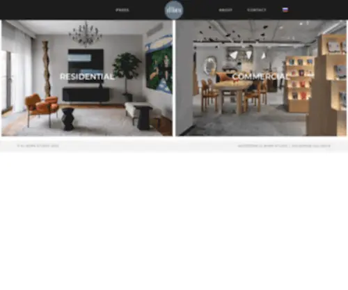 Elbornstudio.com(Interior & Furniture) Screenshot