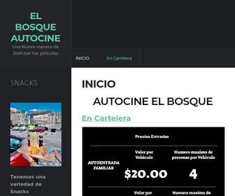 Elbosqueautocine.com(Una Nueva manera de Disfrutar tus peliculas) Screenshot