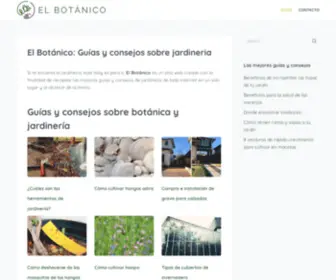 Elbotanico.org(El Botánico) Screenshot
