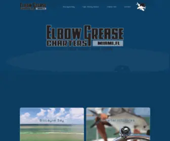 Elbowgreasecharters.com(Elbow Grease Charters) Screenshot