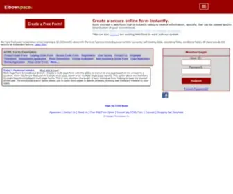 Elbowspace.com(HTML Form Builder) Screenshot
