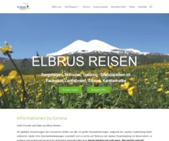 Elbrus-Reisen.de(Elbrus Reisen) Screenshot