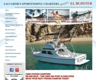 Elbudster.com(Salvador's Sportfishing Charters) Screenshot