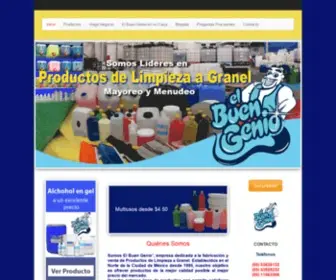 Elbuengenio.com(El Buen Genio) Screenshot