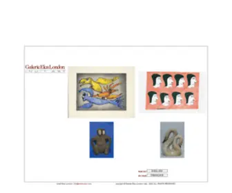 Elcalondon.com(Inuit Art Galerie Elca London) Screenshot