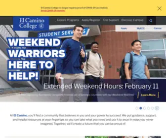 Elcamino.edu(El Camino College) Screenshot