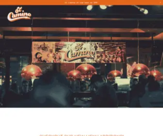 Elcaminobar.com(El Camino Burger & Chicken Bar) Screenshot