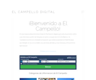 Elcampellodigital.com(¡Bienvenido a El Campello) Screenshot