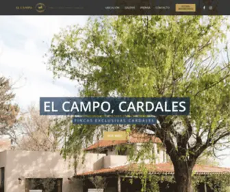 Elcampocardales.com(EL CAMPO CARDALES) Screenshot