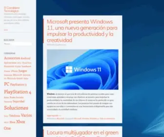 Elcandelerotecnologico.com(El Candelero Tecnológico) Screenshot