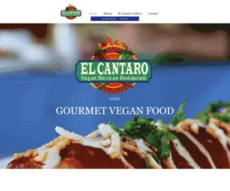 Elcantaro.us(El Cantaro Vegan Mexican Restaurant) Screenshot