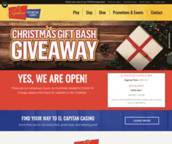 Elcapcasino.com Screenshot