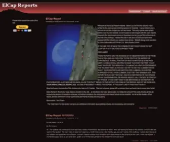 Elcapreport.com(ElCap Reports) Screenshot