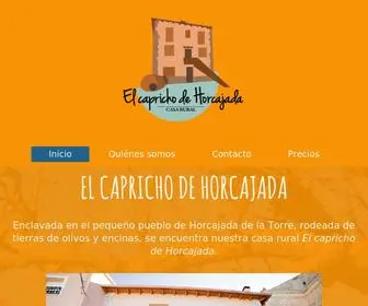 Elcaprichodehorcajada.com(El Capricho de Horcajada) Screenshot