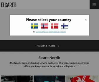 Elcare.com(Elcare Nordic) Screenshot