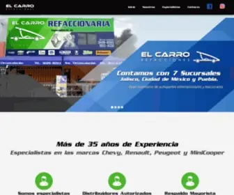 Elcarro.com.mx(El Carro) Screenshot