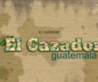 Elcazadorguatemala.com(El Cazador Guatemala) Screenshot