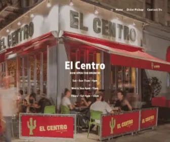 Elcentro-NYC.com(El Centro) Screenshot