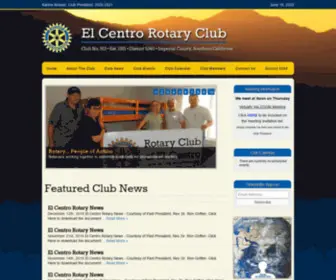 Elcentrorotary.com(Elcentrorotary) Screenshot