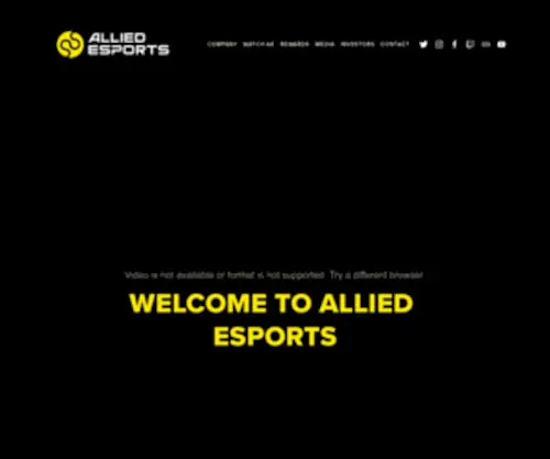 ElcGaming.com(Allied Esports) Screenshot