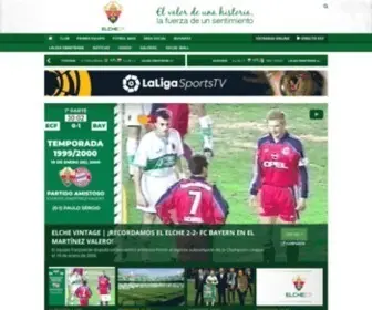 Elchecf.es(Elche CF) Screenshot