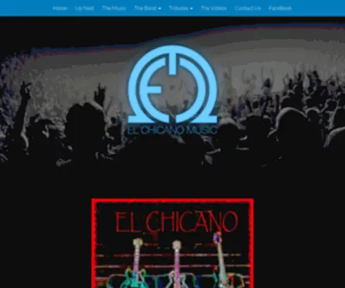 Elchicanomusic.com(El Chicano Music) Screenshot
