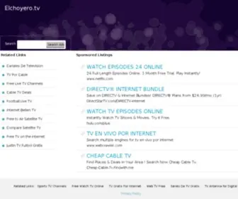 Elchoyero.tv(Dit domein kan te koop zijn) Screenshot